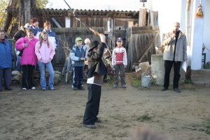 Kemenceavató és kenyérsütés a mándoki vendégházban