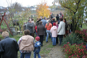 Kemenceavató és kenyérsütés a mándoki vendégházban
