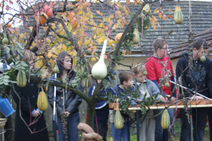 Kemenceavató és kenyérsütés a mándoki vendégházban